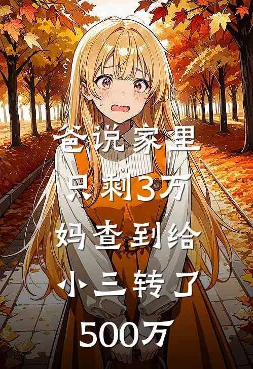 爸说家里只剩3万，妈查到给小三转了500万